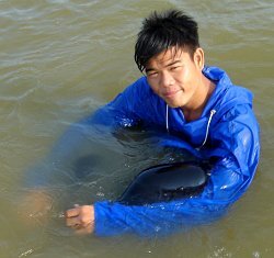 long cagoule swim test